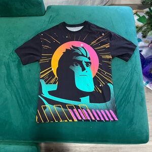 Buzz Lightyear all Over graphic t-shirt with Zurg Backprint